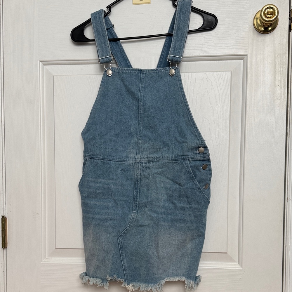Altard State Denim Overall Dress